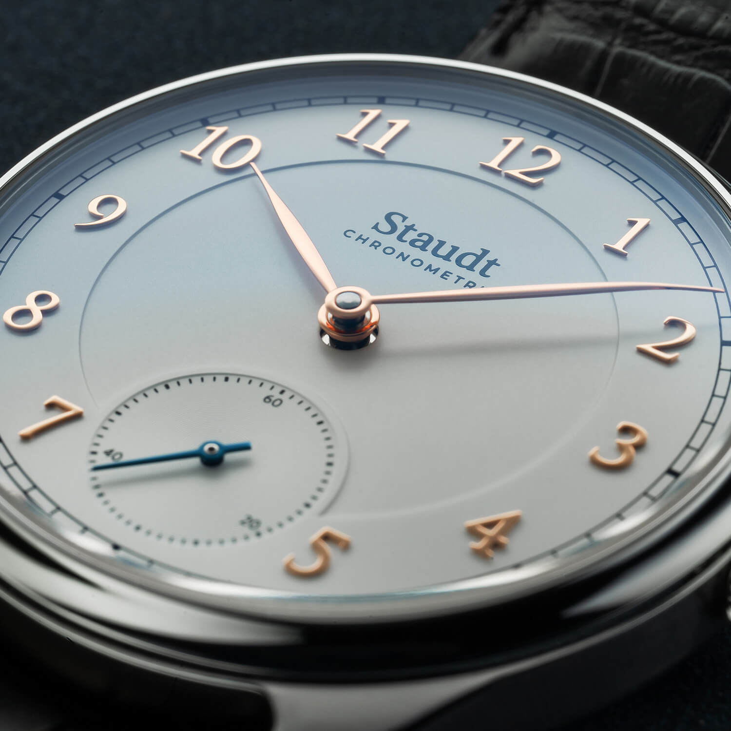 Staudt Prelude Hand Wound White dial