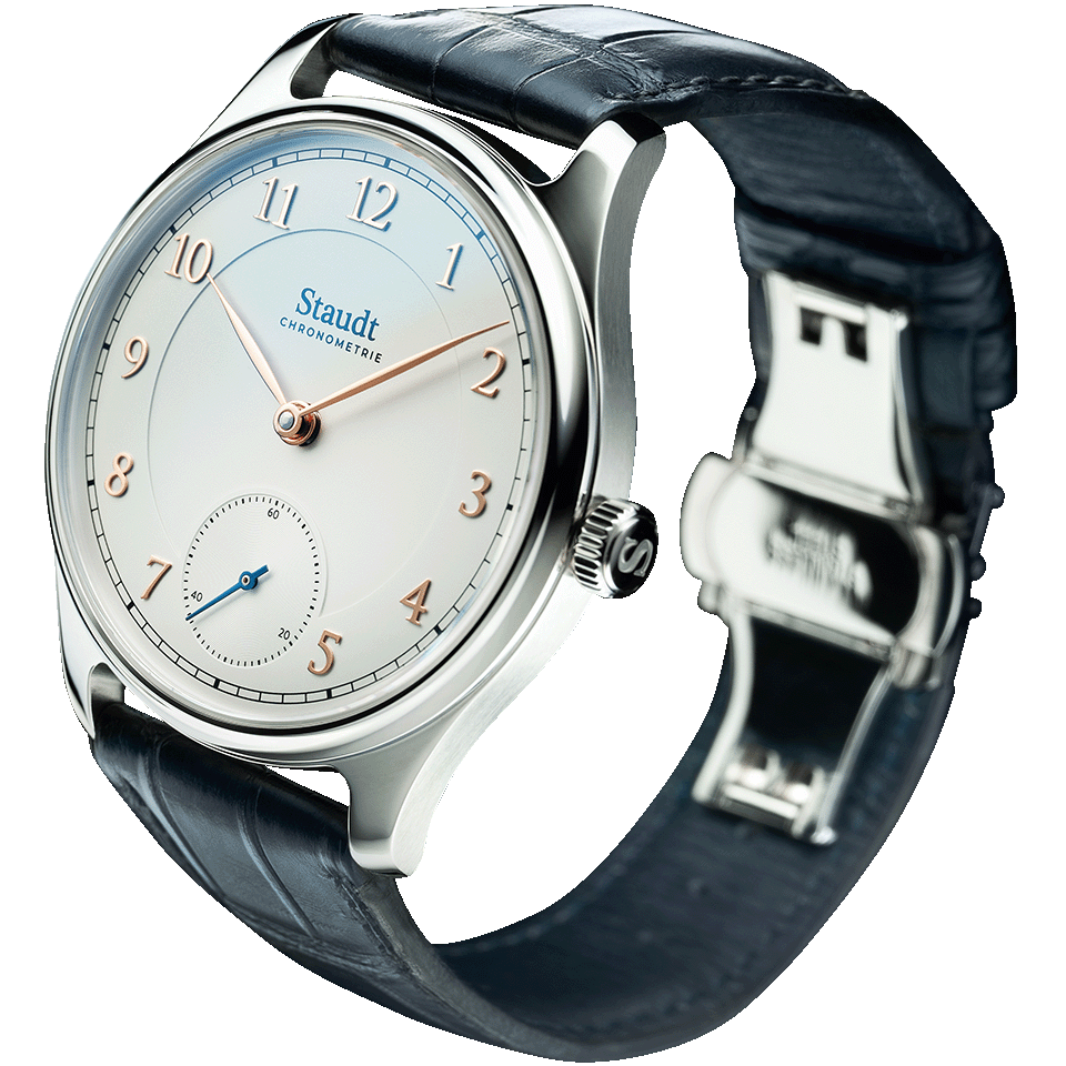 Staudt Prelude Hand Wound White dial